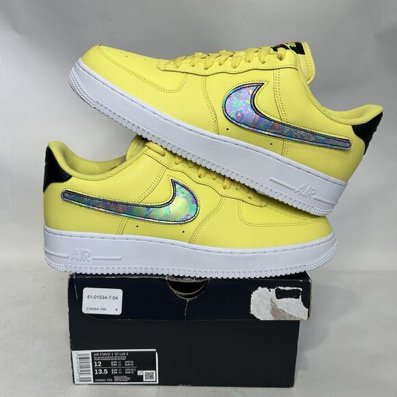 Nike Air Force Low \'07 LV8 “Yellow Pulse” CI0064-700 main image 6